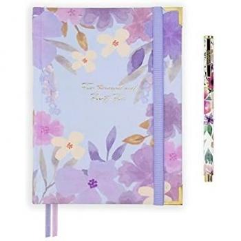 Agenda Anual 2022 - Eva - Semana Vista - 224 páginas - Tamaño A5 - 16 x 21 cm - Idioma: Español-Inglés - Incluye Bolígrafo, pegatinas y bolsillo portadocumentos - Takenote Agendas