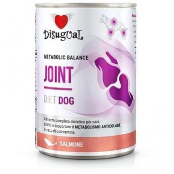 Disugual Comida Húmeda para Perros Joint con Salmón Problemas Articulares - 400g Lata