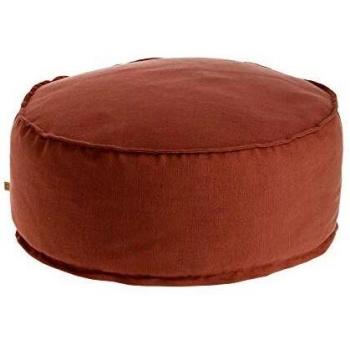 Kave Home - Puf Maelina Ø 70 cm Granate