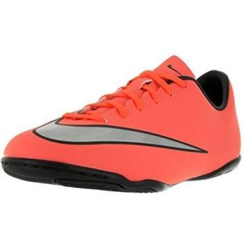 Nike Jr Mercurial Victory V IC, Zapatillas de Deporte para Niñas, Amarillo / Plateado / Morado