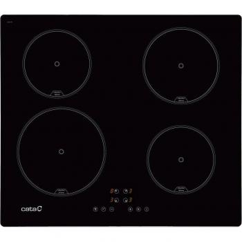 Placa de Inducción Cata IB 6304 BK con 4 Zonas de Cocción, Control Táctil y Función Booster