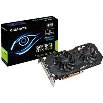 Gigabyte GeForce GTX 960 OC WindForce 4GB DDR5
