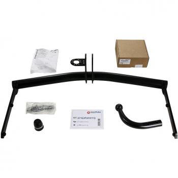 Enganche de remolque Westfalia 321536900113 para VW Touran (incluyendo Cross) con kit eléctrico específico de 13 pines (BJ 03/2003-09/2015)