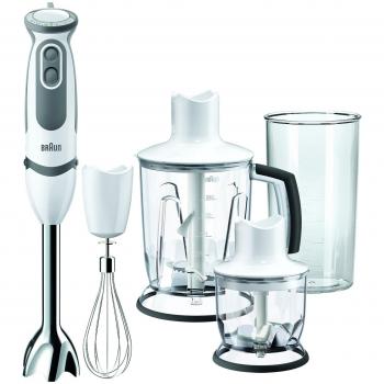 Braun MQ5045 Aperitif - Batidora Minipimer de 750 W, 21 velocidades y accesorios