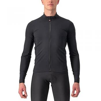 Maillot Castelli Flight Air de Manga Larga para Hombre en color negro - Talla XXL