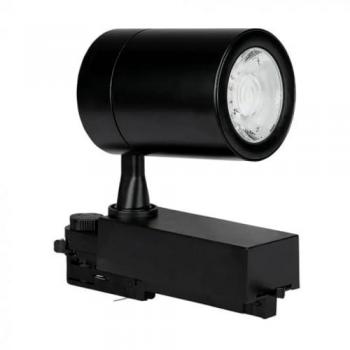 Proyector LED para carril 35W 100LM/W Color Negro 3000K