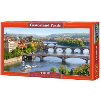 Castorland Vltava Bridge, Praga 4000 Pieces Puzzle