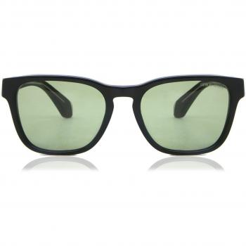 Sunglasses Giorgio Armani AR8155 58754E 55-19 Black Medium, Bold Rectangular Sunglasses, Black unisex, Sizes: 55 MM