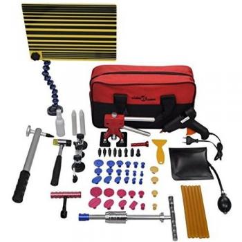 vidaXL Kit para Reparar Abolladuras de Coche XXL Herramienta Bollos Carrocería