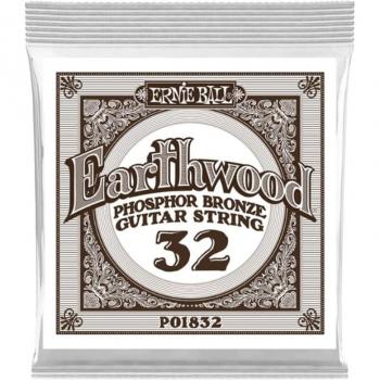 Ernie Ball .032 Slinky Acoustic Folk String - Earthwood Phosphor Bronze