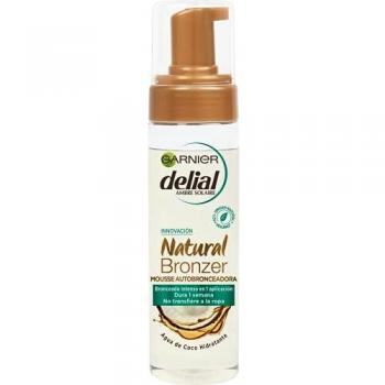 Garnier Delial Natural Bronzer Mousse Autobronceadora con Agua de Coco Hidratante - 200 ml
