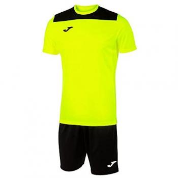 Set de Entrenamiento Hombre Joma Phoenix II 103124 Amarillo Flúor Negro 061 Ligero