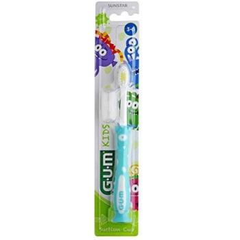 Gum Kids Monster Toothbrush for Ages 3-6 with Soft Bristles