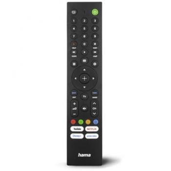 Mando a distancia universal Hama 00221066 para TVs Sony, IR, aprendible, con 4 botones de acceso rápido, color negro