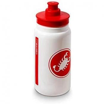 Castelli Water Bottle - Botella unisex para adulto, color blanco