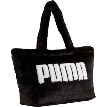Bolsa casual Puma Core Fur mujer, bolso Puma Shopper Core Fur para mujer en color negro