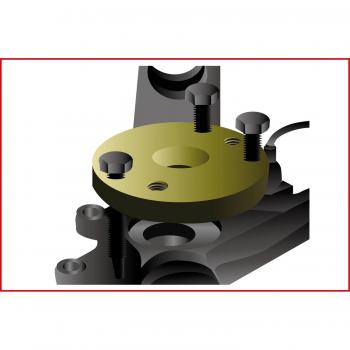 KS Tools 440.0100 Placa ajustable para rodamiento de rueda