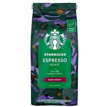 Café en grano - Starbucks Espresso Roast, Arábica, Caramelo, 450 g
