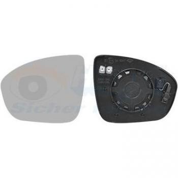 Cristal de espejo retrovisor exterior VAN WEZEL 4403835