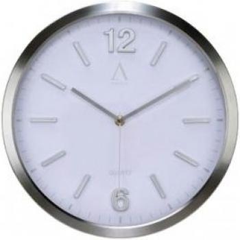 Andrea - Reloj Pared 30Cm Plata