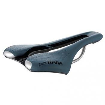 Sillín Selle Italia SLR Boost Gravel Superflow Ti 316 Azul Unisex One Size