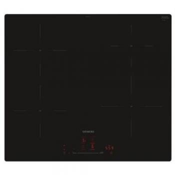 Placa de inducción Siemens EH601HEB1E 60 cm, 4 zonas, Touch Control, flächenbündig, negro