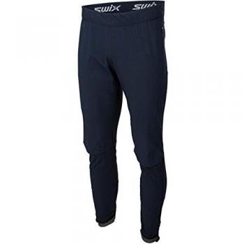 Swix Pantalones Infinity para hombre, color negro, tamaño L