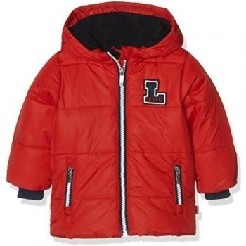 Levi's NI41004, Impermeable Unisex-Bebé, Rojo, 6 Meses
