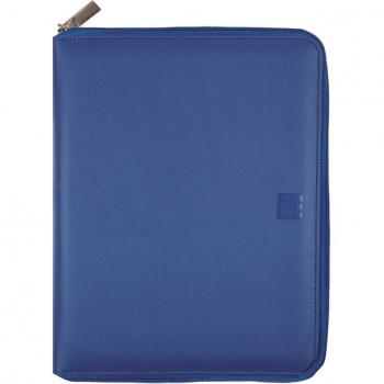Agenda Anillas Año 2024 Open Cremallera Clan 1000 - 155x215 Semana Vista Vertical Finocam Azul Catalán
