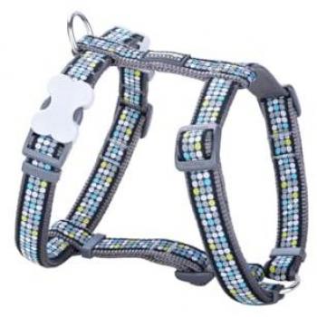 Arnés para Perro Red Dingo Estilo Moderno en Gris Frío 36-54 cm 30-48 cm