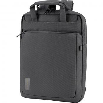 Mochila gris Tucano Work Out 4 para MacBook Pro de 13 y 14 y portátiles de 13 pulgadas con compartimentos acolchados
