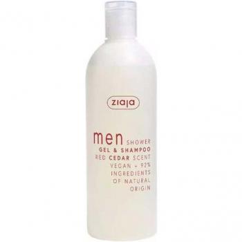 Ziaja Men Gel de Ducha y Champú Red Cedar 400ml