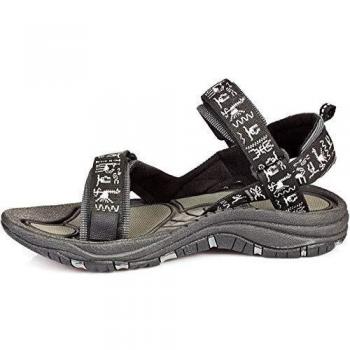 Sandalias Source Gobi Hombre Negro-Gris EU 42