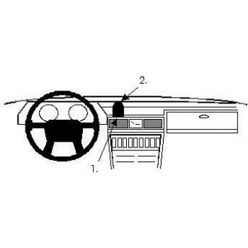 Brodit ProClip - Kit de coche para Volvo 240 75-80