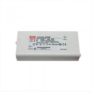 LED Driver MEAN WELL PCD-60-1050B, DC34-57V/50W/1050mA, TRIAC Regulable, regulable