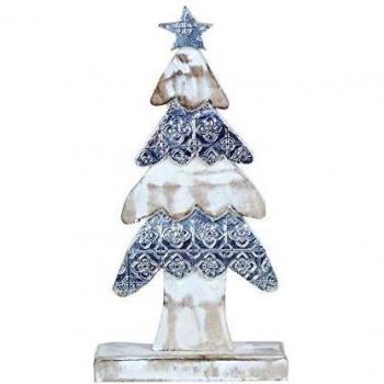SIGRIS Decor and Go Arbol Navidad Figuras de Navidad al Estilo Navidad Material Principal Madera DG15559