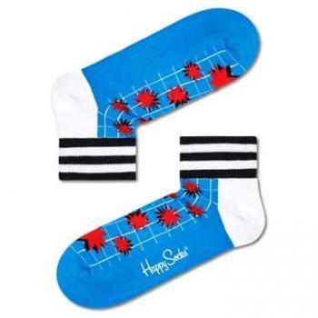 Calcetines Explosión 1/4 Crew Happy Socks Talla 41-46, Estampado Único, Tejido Suave, Multicolor Unisex Adulto