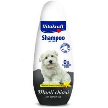 Vitakraft Champú con Camomila para Perros de Pelo Claro - 250 ml