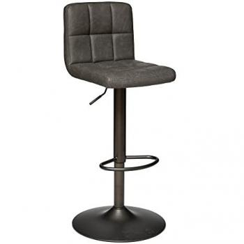 Silla de Bar Ajustable Delek Gris Vintage Atmosphera para Completar Tu Hogar