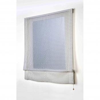 Estores Basic Estor Plegable Textura Rayas Blanco 105X175 Textiles
