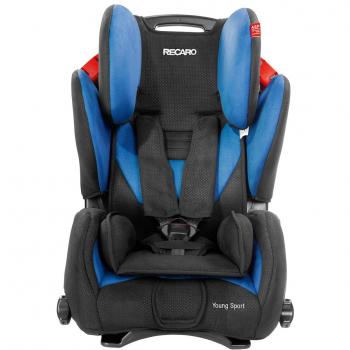 Recaro 62022121266 - Silla de coche Microfibra Saphir, Grupos ECE 1/2/3