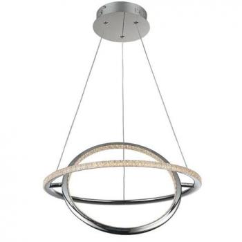 Lámpara Colgante LED SIRKLER 28W Efecto Cuarzo Blanco Cálido