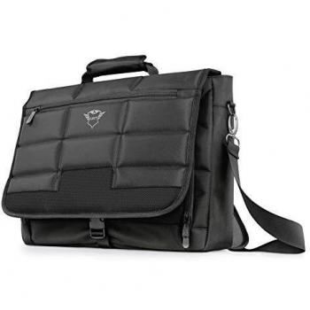 Trust GXT 1270 Bullet Bandolera para Ordenadores portátiles de 16”, Negro