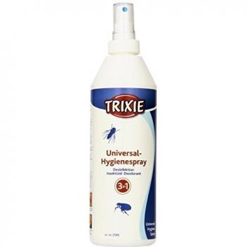 The name of the product you're referring to is Trixie Universal Antiparasitic Spray
