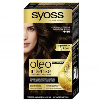 Syoss Oleo Intense Permanent Hair Dye with Oil, Shade 4-86 Chocolate Brown, 1 pc