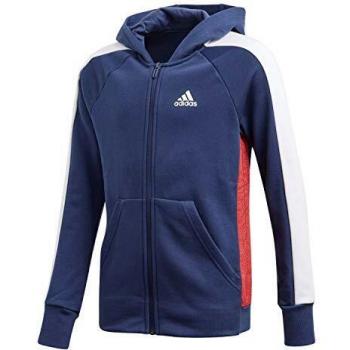 adidas Jg A Bold FZ HD Sudadera, Niñas, indtec/Blanco, 140
