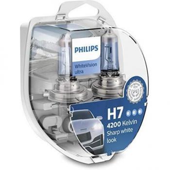 Philips 12972WVUSM WhiteVision - bombilla para faros delanteros de coches - Bombilla para coches