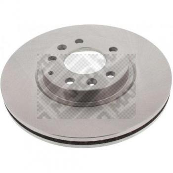 Disco de freno MAPCO 25244 - Disco de freno, alta calidad, diseño optimizado para una mejor disipación del calor, fabricado con materiales duraderos, compatible con varios modelos de vehículos, rendimiento superior en frenado