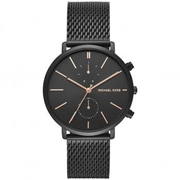 Michael kors mk8504 mens jaryn black chronograph watch