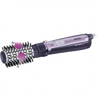 BaByliss AS130E - Cepillo de aire moldeador de pelo rotativo, 700 W, 2 sentidos de rotación, 2 velocidades y aire frío, iónico